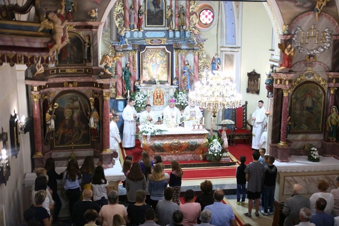 Svečano u Močilama povodom 35. godišnjice Župe Uznesenja Blažene Djevice Marije